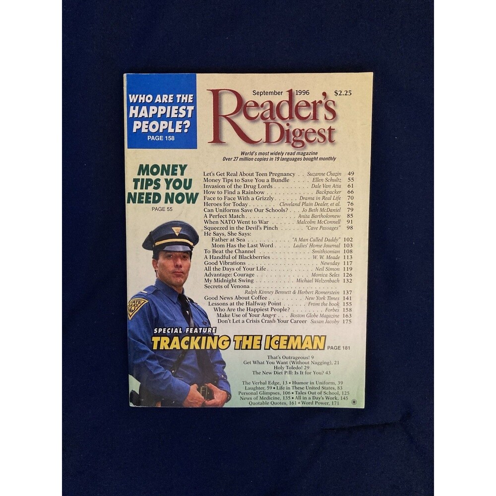 Vintage Reader’s Digest Magazine | September 1996